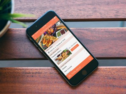 The Painted Heron, App Design Restaurant App Design