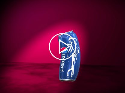 Pepsi, Interactive dance projection